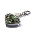 A BATHING APE Ladies' ABC CAMO HEART MIRROR MILO CHARM