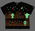 A BATHING APE BAPE KIDS A TO Z HALLOWEEN RELAXED FIT TEE
