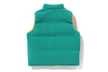 A BATHING APE BAPE KIDS BAPE MILO ASSORTED REVERSIBLE DOWN VEST