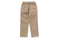 A BATHING APE BAPE KIDS BATHING APE TUCK CHINO PANTS ( KIDS & JUNIOR )