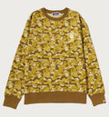 A BATHING APE BAPE CARD CAMO COLLEGE ONE POINT SWEAT SHIRT ( ONLINE EXCLUSIVE )