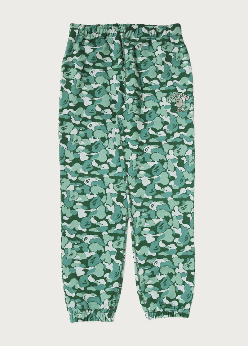A BATHING APE BAPE CARD CAMO COLLEGE ONE POINT SWEAT PANTS ( ONELINE EXCLUSIVE )