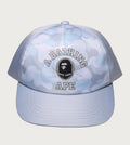 A BATHING APE BAPE CARD COLLEGE PANEL CAP ( ONLINE EXCLUSIVE )
