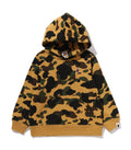A BATHING APE BAPE KIDS 1ST CAMO ONE POINT PULLOVER HOODIE