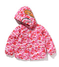 A BATHING APE BAPE KIDS ABC CAMO SHARK 4WAY JACKET