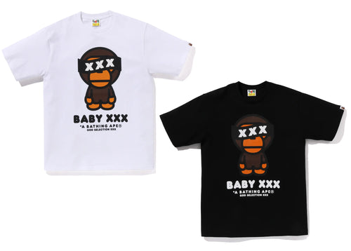 A BATHING APE BAPE x GOD SELECTION XXX BABY MILO TEE