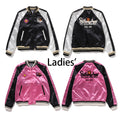 A BATHING APE Ladies' CRISTAL STONE BABY LISA SOUVENIR JACKET