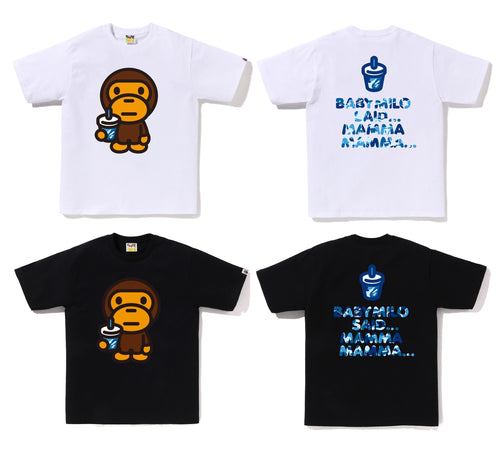 A BATHING APE ABC CAMO BABY MILO JUICE SUMMER TEE