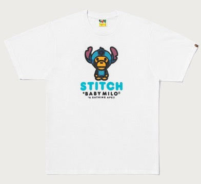 A BATHING APE BAPE x DISNEY STITCH BABY MILO TEE