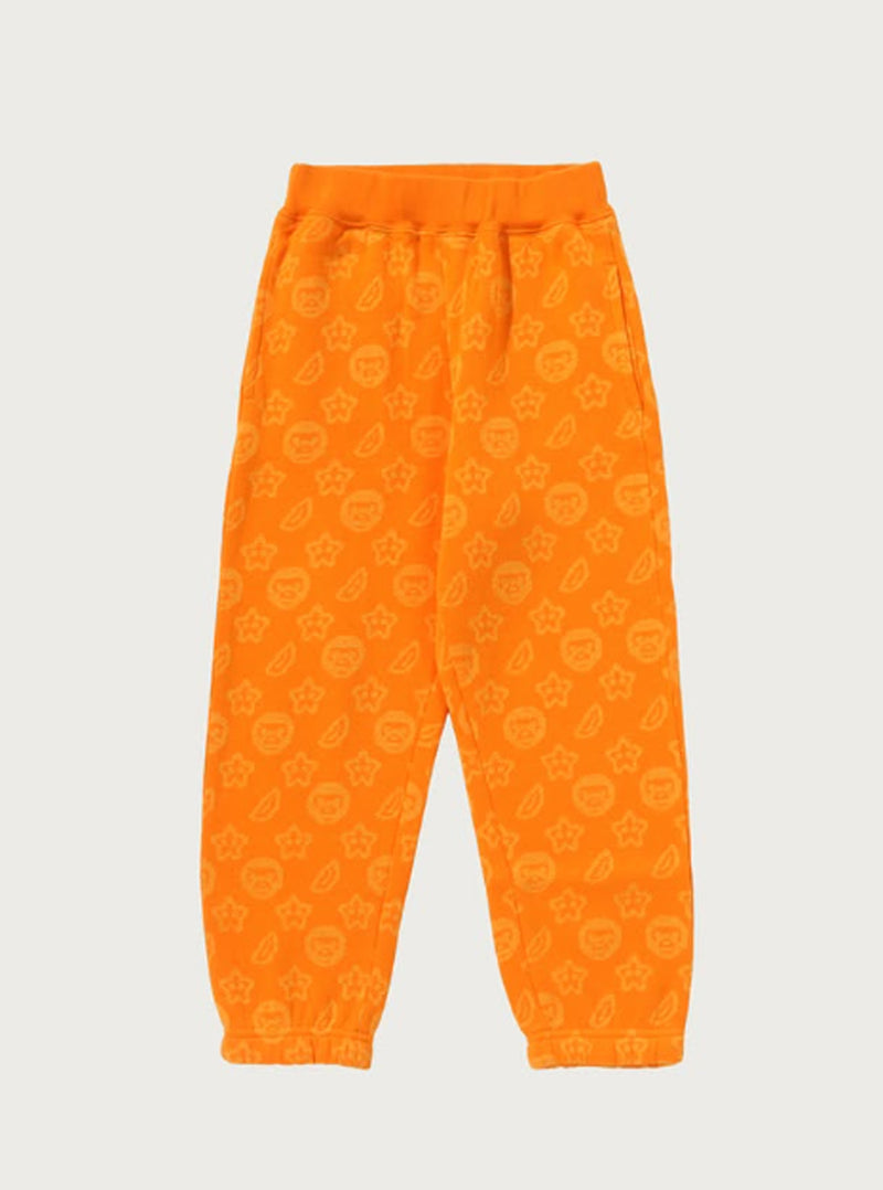 A BATHING APE BAPE KIDS TONAL MILOGRAM SWEAT PANTS