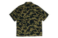 A BATHING APE 1ST CAMO OPEN COLLAR SS SHIRTS