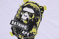 A BATHING APE GRAFFITI APE HEAD RELAXED FIT TEE