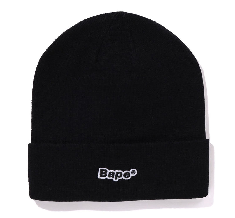 A BATHING APE BAPE PATCH KNIT CAP