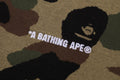 A BATHING APE 1ST CAMO JACQUARD LOGO RELAXED FIT POLO SHIRT