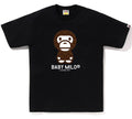 A BATHING APE COLLEGE MONOGRAM BABY MILO TEE