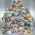 A BATHING APE ART CAMO HOODIE KACKET