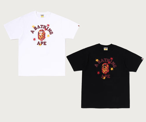 A BATHING APE JAPAN AUTUMN COLLEGE TEE