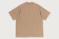 A BATHING APE STA PATTERN JACQUARD ONE POINT RELAXED FIT TEE