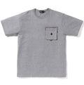 A BATHING APE MR. BATHING APE® POCKET WIDE TEE