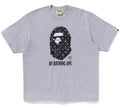 A BATHING APE ABC DOT CAMO BY BATHING APE RELAXED FIT TEE