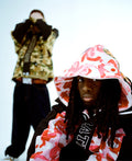 A BATHING APE BAPE x KIDSUPER CAMO SNOWBOARD JACKET