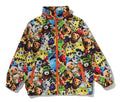 A BATHING APE BAPE KIDS 3D MILO ALL FRIENDS LIGHT JACKET
