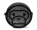 A BATHING APE Ladies' BABY MILO CRYSTAL STONE SHOULDER BAG