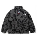 A BATHING APE BAPE BY KAZUKI KURAISHI UAP CAMO REVERSIBLE DOWN JACKET