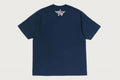 A BATHING APE BAPE TWIN STA LOGO RELAXED FIT TEE