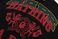 A BATHING APE DESTROYED MULTI LOGO 2 IN 1 RELAXED FIT LS TEE