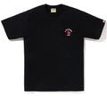 A BATHING APE COLLEGE ONE POINT EMBROIDERY TEE