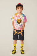 A BATHING APE BAPE KIDS BABY MILO TIE DYE TEE