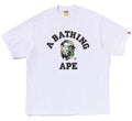 A BATHING APE STA COLLEGE RELAXED FIT TEE