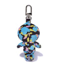 A BATHING APE Ladies' NEW MULTI CAMO BABY MILO PLUSH DOLL KEY CHAIN