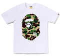 A BATHING APE Ladies' ABC CAMO BIG APE HEAD TEE