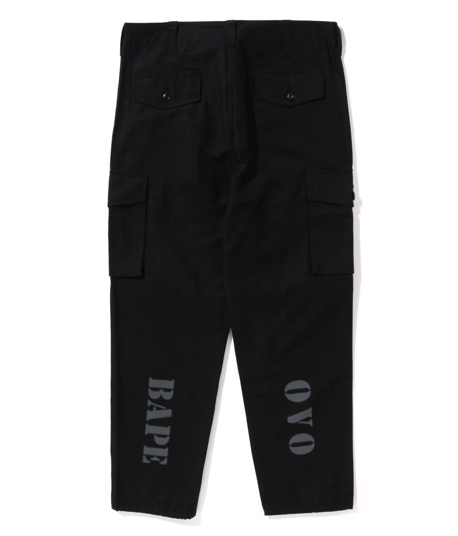 BAPE x READYMADE Multi Pocket Cargo Pants Olivedrab Men's