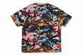 A BATHING APE HYBRID CAMO BY BATHING APE RELAXED FIT TEE