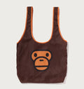 A BATHING APE BAPE KIDS BABY MILO PLUSH DOLL ECO BAG