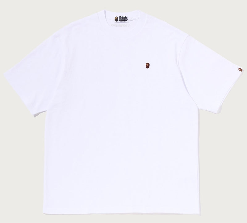A BATHING APE STA PATTERN JACQUARD ONE POINT RELAXED FIT TEE