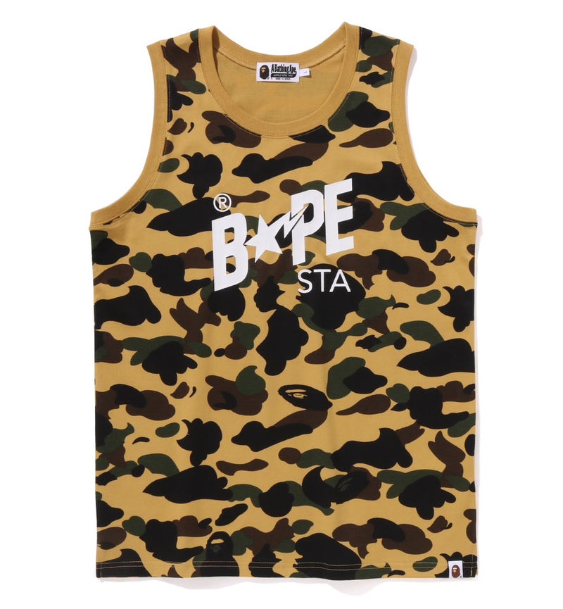 A BATHING APE 1ST CAMO BAPE STA TANK TOP