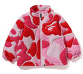 A BATHING APE BAPE KIDS ABC CAMO STITCHING DOWN JACKET