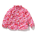 A BATHING APE BAPE KIDS ABC CAMO SHARK 4WAY JACKET
