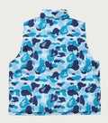 A BATHING APE ABC CAMO REVERSIBLE DOWN VEST