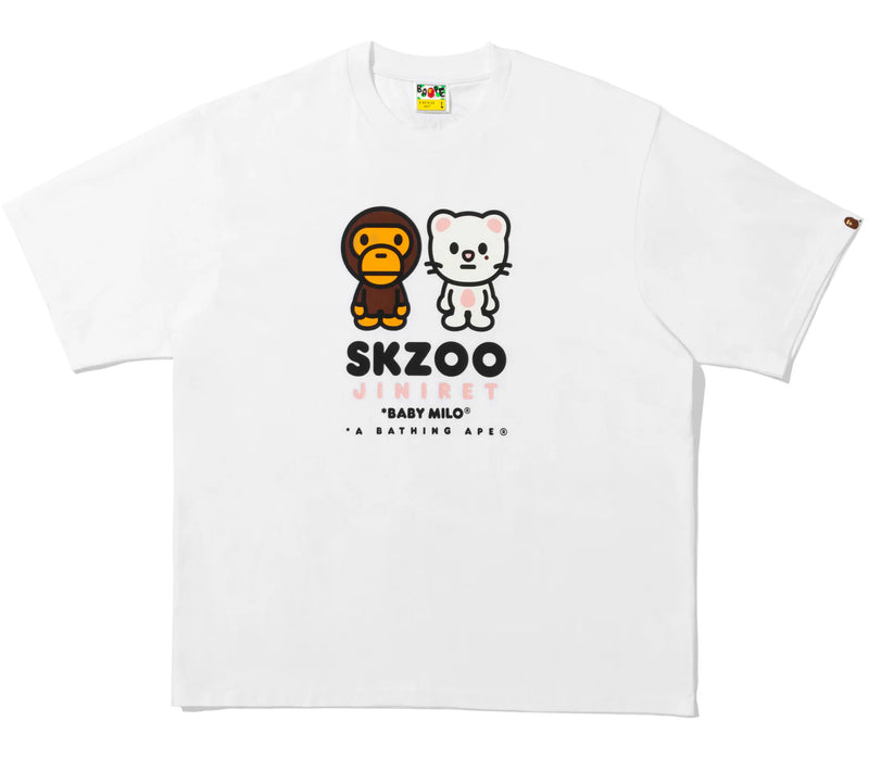 A BATHING APE BAPE x STRAYKIDS JINIRET BABY MILO TEE