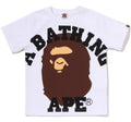 A BATHING APE BAPE KIDS FACE OVER COLLEGE TEE