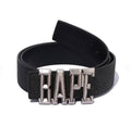 A BATHING APE REVERSIBLE LEATHER BELT