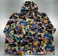 A BATHING APE ART CAMO HOODIE KACKET