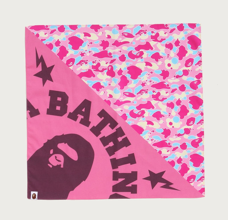A BATHING APE Ladies' STA CAMO BANDANA