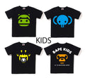 A BATHING APE BAPE KIDS MILOGRAM FRIENDS TEE