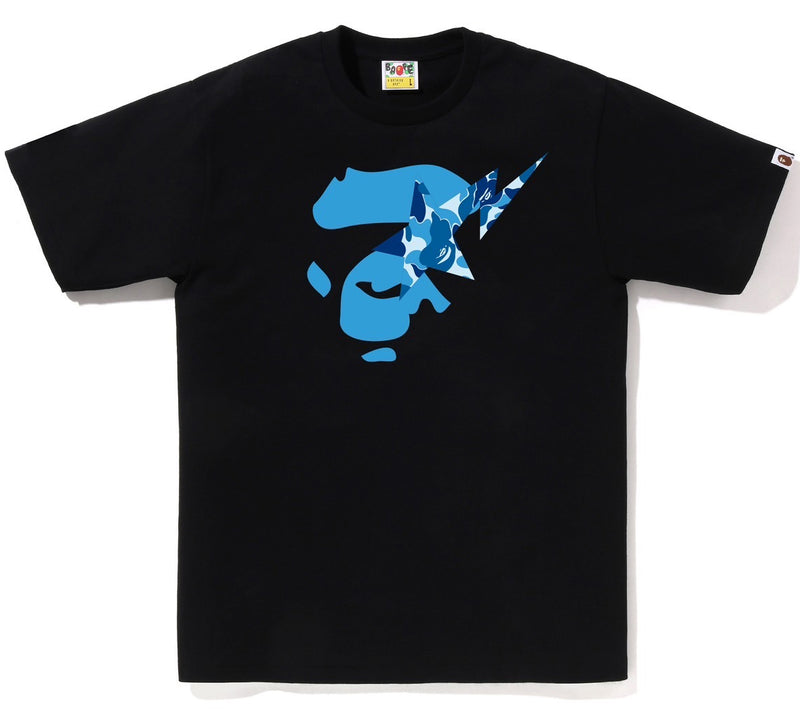 A BATHING APE ABC CAMO APE FACE STA TEE